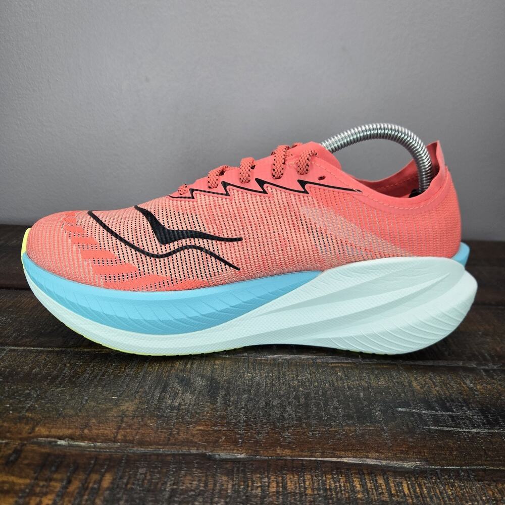 NEW Hoka One One Mach X 2 Mens Size 13D Running Shoe 1155119 GFRT Red Blue White - Picture 6 of 12
